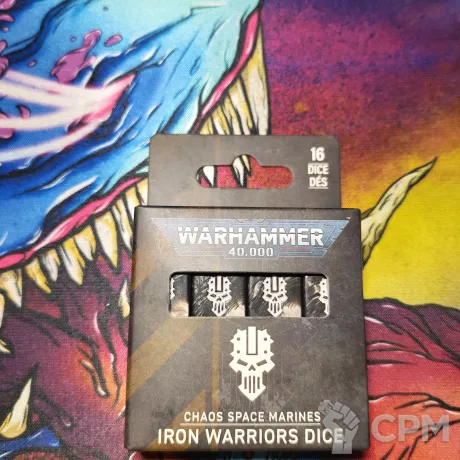 Описание картинки Iron Warriors Dice Set от Timbersonik по цене 100руб | Свободный Рынок Миниатюр - СРМ