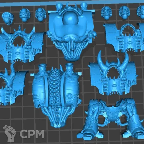 Описание картинки Helbrute от Магазин Альфария по цене 850руб | Свободный Рынок Миниатюр - СРМ