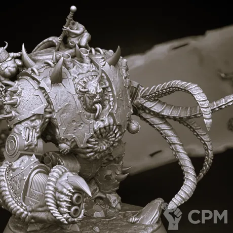 Описание картинки Death Guard Helbrute от Магазин Альфария по цене 800руб | Свободный Рынок Миниатюр - СРМ