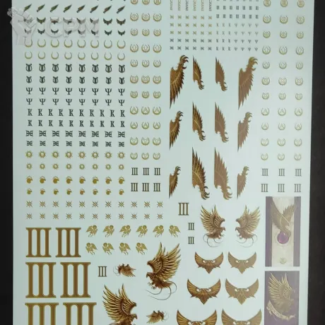 Описание картинки Transfer Sheet Emperor Children от ССП по цене 1 800руб | Свободный Рынок Миниатюр - СРМ