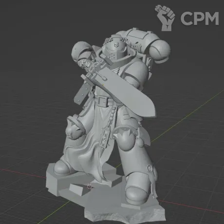 Описание картинки Emperors's Champion от MrMetalHorror по цене 250руб | Свободный Рынок Миниатюр - СРМ