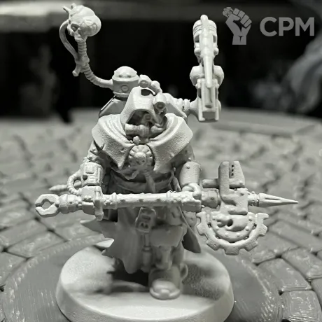 Описание картинки Tech-priest Enginseer от Houston Program по цене 250руб | Свободный Рынок Миниатюр - СРМ