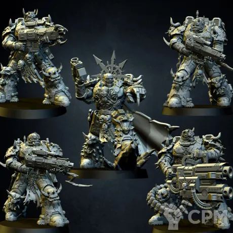 Описание картинки Legionaries - альт (отряд 5 моделей) от Магазин Альфария по цене 800руб | Свободный Рынок Миниатюр - СРМ