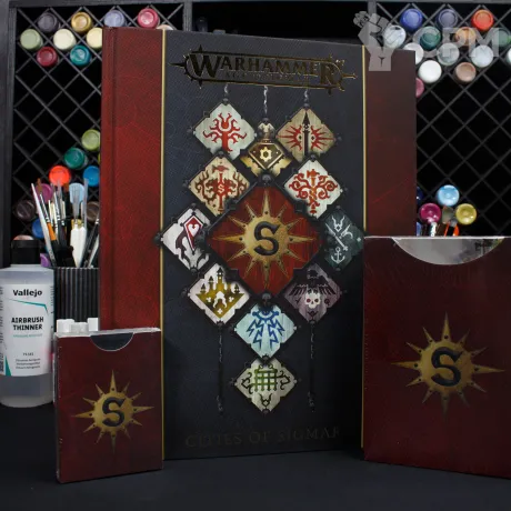 Описание картинки Warhammer Battletome: Cities of Sigmar 3ed + cards от Naggaroth Night по цене 2 600руб | Свободный Рынок Миниатюр - СРМ
