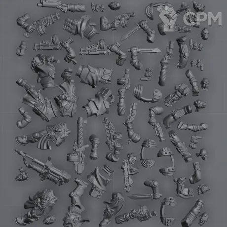 Описание картинки Necromunda Orlock Gang от Silver Pendulum по цене 1 050руб