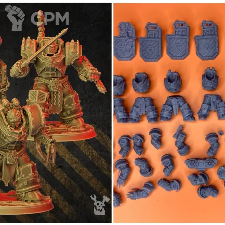 Описание картинки Iron warriors terminators от Milestone по цене 1 600руб | Свободный Рынок Миниатюр - СРМ
