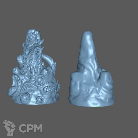 Описание картинки Бормочущий ротовик (Gibbering mouther) от Formosa Printing по цене 200руб | Свободный Рынок Миниатюр - СРМ