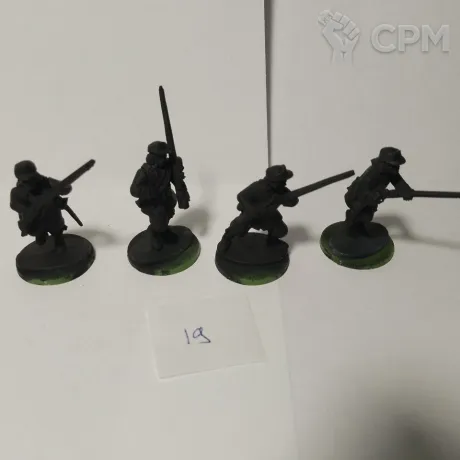 Описание картинки 19. Парни с мушкетами для blood and plunder от Warlord на 17 век 4 шт. от Magnito по цене 450руб | Свободный Рынок Миниатюр - СРМ