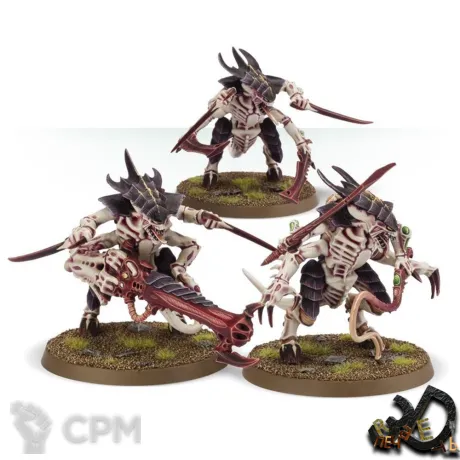 Описание картинки Tyranid Warriors And Tyranid Prime от R.E.print по цене 1 800руб | Свободный Рынок Миниатюр - СРМ