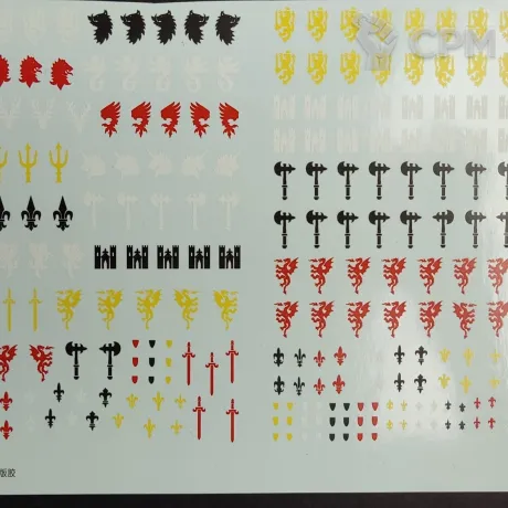 Описание картинки Transfer Sheet Bretonnia от ССП по цене 1 300руб | Свободный Рынок Миниатюр - СРМ