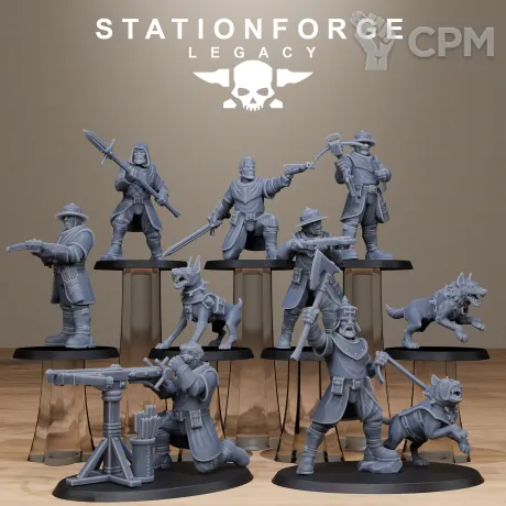 Описание картинки Thorncrest Hunters от Manufactorum76 по цене 1 300руб | Свободный Рынок Миниатюр - СРМ