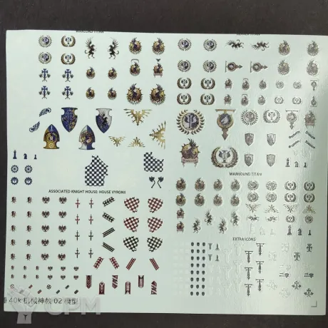 Описание картинки Transfer Sheet Legio Gryphonicus от ССП по цене 1 350руб | Свободный Рынок Миниатюр - СРМ