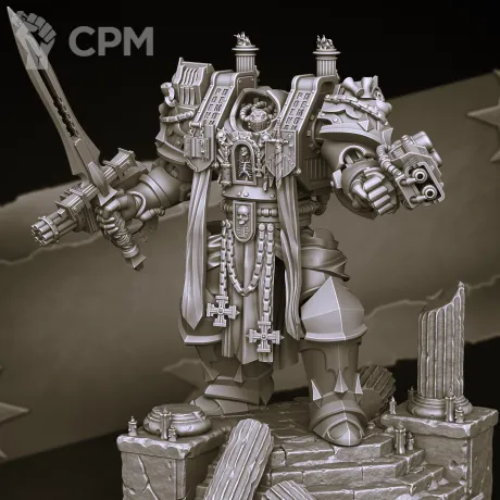 Описание картинки Grand Master In Nemesis Dreadknight - альт от Магазин Альфария по цене 1 000руб | Свободный Рынок Миниатюр - СРМ