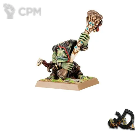 Описание картинки Orc Shaman от R.E.print по цене 400руб | Свободный Рынок Миниатюр - СРМ