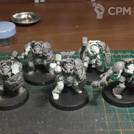 Описание картинки Terminator Assault Squad от  по цене 1 800руб | Свободный Рынок Миниатюр - СРМ