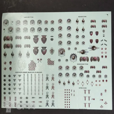 Описание картинки Transfer Sheet Legio Mortis от ССП по цене 1 350руб