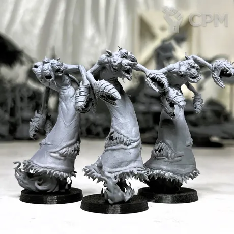 Описание картинки Flamers of Tzeentch (отряд 3 модели) от Магазин Альфария по цене 720руб | Свободный Рынок Миниатюр - СРМ