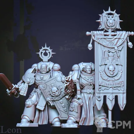 Описание картинки The Wardens of Ultramar от Daniilfedyakov по цене 620руб | Свободный Рынок Миниатюр - СРМ