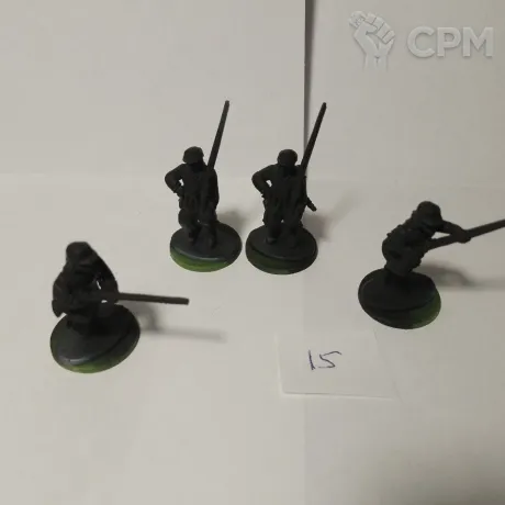 Описание картинки 15. Парни с мушкетами для blood and plunder от Warlord на 17 век 4 шт. от Magnito по цене 450руб | Свободный Рынок Миниатюр - СРМ