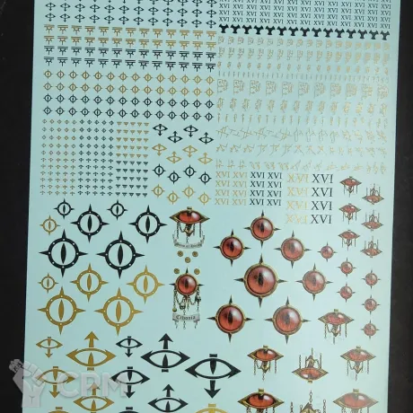 Описание картинки Transfer Sheet Sons of Horus от ССП по цене 1 800руб | Свободный Рынок Миниатюр - СРМ