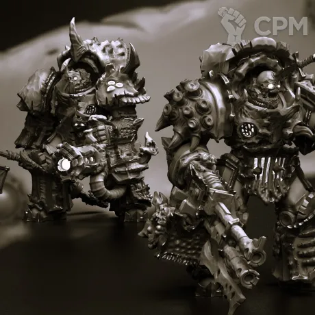 Описание картинки Blightlord Terminators - альт (отряд 5 моделей) от Магазин Альфария по цене 900руб | Свободный Рынок Миниатюр - СРМ