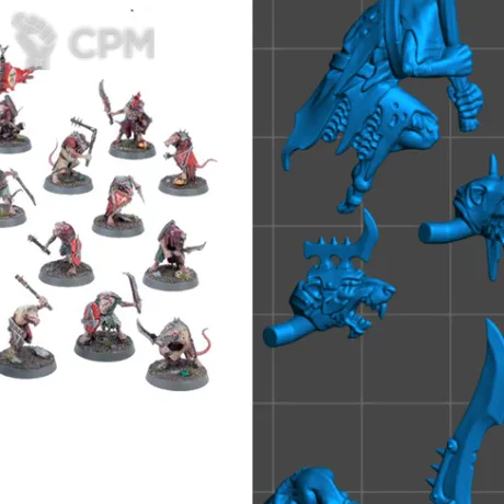 Описание картинки Clanrats x20 (scan) от badmorning по цене 900руб | Свободный Рынок Миниатюр - СРМ