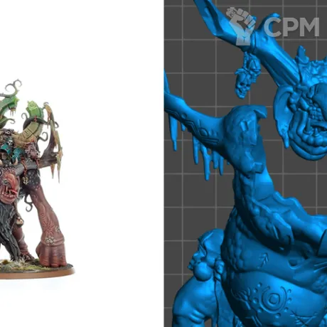 Описание картинки Trugg the Troggoth King (scan) от badmorning по цене 900руб | Свободный Рынок Миниатюр - СРМ