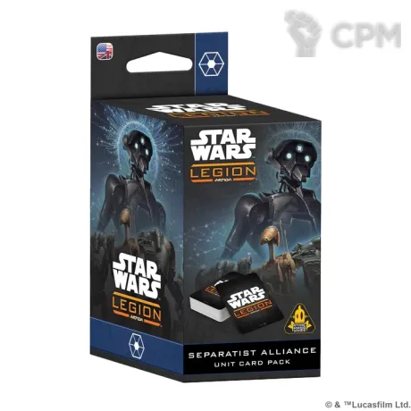 Описание картинки Star Wars: Legion - Separatist Alliance Card Pack от StarkLogistics по цене 2 310руб | Свободный Рынок Миниатюр - СРМ