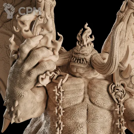 Описание картинки Mannoroth Фигурка (World of Warcraft) от GAS3TXD  по цене 6 200руб | Свободный Рынок Миниатюр - СРМ