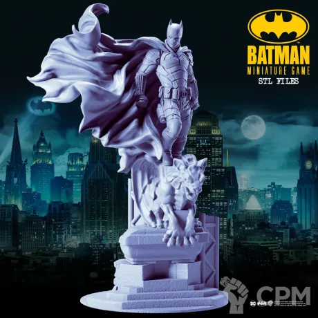 Описание картинки Batman (The Batman) - Batman Miniature Game от Критикал Принт по цене 690руб | Свободный Рынок Миниатюр - СРМ