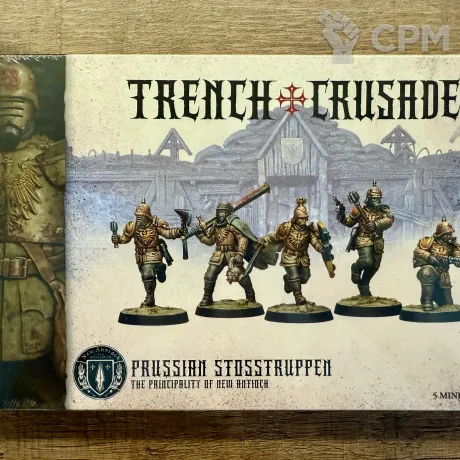 Описание картинки Trench Crusade Prussian Strosstruppen (в наличии) от Miniature Wargames по цене 3 295руб | Свободный Рынок Миниатюр - СРМ