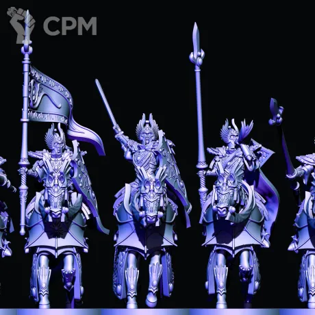 Описание картинки High Elves Dragon Princes of Caledor от Магазин Альфария по цене 800руб | Свободный Рынок Миниатюр - СРМ