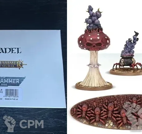 Описание картинки Endless Spells: Gloomspite Gitz от zurdo по цене 5 600руб | Свободный Рынок Миниатюр - СРМ