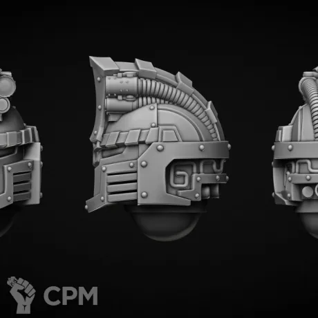 Описание картинки шлем тип "MENDAX" Siege Father от Bazilevs по цене 147руб | Свободный Рынок Миниатюр - СРМ