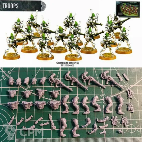 Описание картинки Eldar Guardians (4; 1999) от Stark Foundry по цене 870руб | Свободный Рынок Миниатюр - СРМ