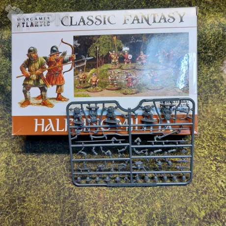 Описание картинки Литник пластиковых HALFLING MILITIA 28MM от Варгеймс Атлантик от V130177@mail.ru по цене 550руб | Свободный Рынок Миниатюр - СРМ