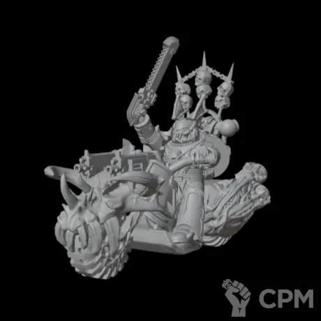 Описание картинки Night Lords Biker 2 от Стальные Небеса по цене 450руб | Свободный Рынок Миниатюр - СРМ