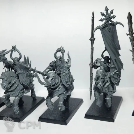 Описание картинки Chaos Knights, оригинал пластик от Shamkin по цене 3 500руб | Свободный Рынок Миниатюр - СРМ
