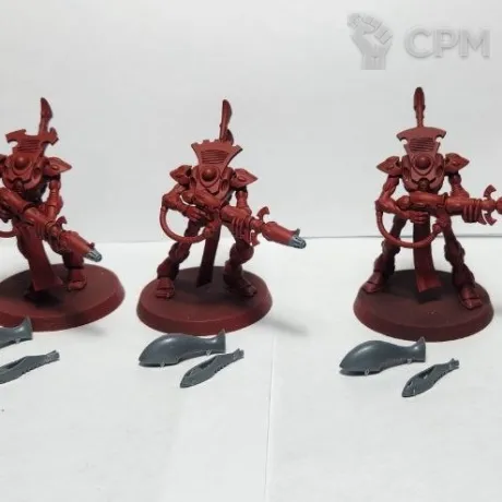 Описание картинки Wraithguards with wraithcannons, оригинал в грунте от Shamkin по цене 4 500руб | Свободный Рынок Миниатюр - СРМ