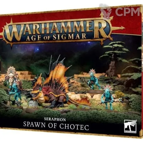Описание картинки Seraphon: Spawn Of Chotec от LifeIsNow по цене 4 490руб | Свободный Рынок Миниатюр - СРМ