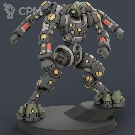 Описание картинки Commander in Crisis Battlesuit от Tridax Forge по цене 250руб | Свободный Рынок Миниатюр - СРМ
