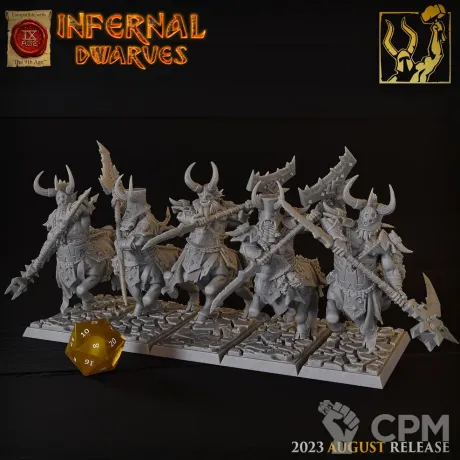 Описание картинки Bull Centaurs Anointed Sentinels от MrMetalHorror по цене 2 000руб | Свободный Рынок Миниатюр - СРМ
