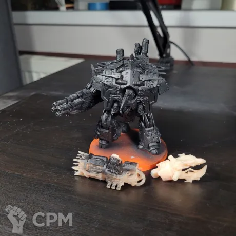 Описание картинки Death guard Leviathan Dreadnought от Trajann_the_Muj4ina по цене 1 050руб | Свободный Рынок Миниатюр - СРМ