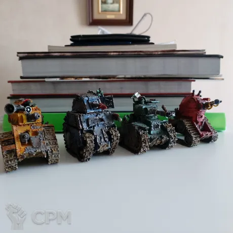 Описание картинки Ork Grot tanks от NuclearlI по цене 2 650руб | Свободный Рынок Миниатюр - СРМ