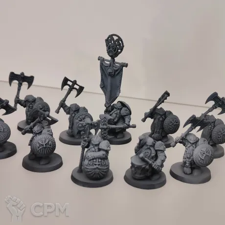 Описание картинки LONGBEARDS от Xelge по цене 3 150руб | Свободный Рынок Миниатюр - СРМ