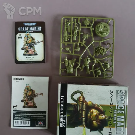 Описание картинки Space Marine Heroes 3 Death Guard Morslug от Rusty Bolter по цене 3 900руб | Свободный Рынок Миниатюр - СРМ