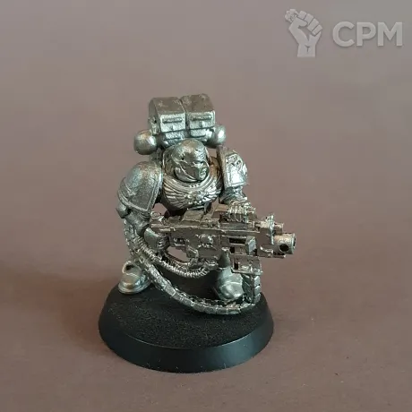 Описание картинки Space Marine Devastator Heavy Bolter 1998 metal от Rusty Bolter по цене 750руб | Свободный Рынок Миниатюр - СРМ