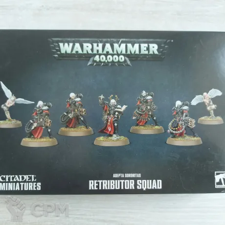 Описание картинки Retributor squad Adepta Sororitas от DS по цене 4 800руб | Свободный Рынок Миниатюр - СРМ