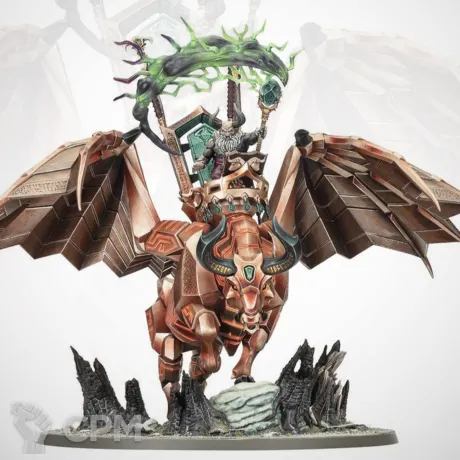 Описание картинки Urak Taar the First Daemonsmith - Daemonsmith on Infernal Taurus от WastelandMiniatures по цене 2 500руб | Свободный Рынок Миниатюр - СРМ