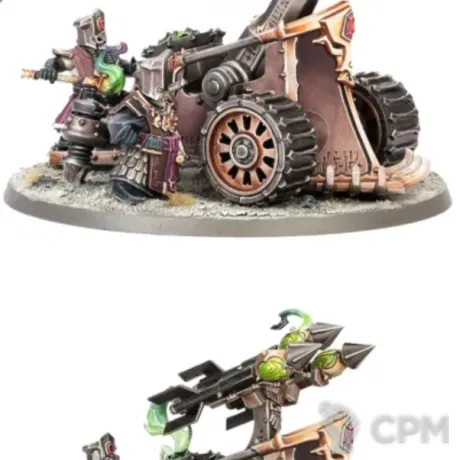 Описание картинки Tormentor Bombard Deathshrieker Rocket Battery (2025) от WastelandMiniatures по цене 800руб | Свободный Рынок Миниатюр - СРМ